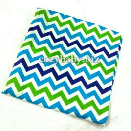 Nursing Cover – Blue Chevron