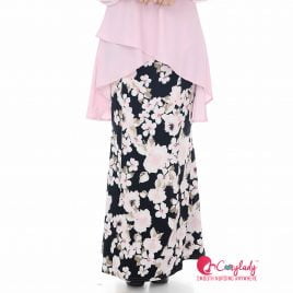 Printed Skirt – Pink