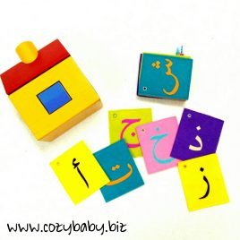 Alif Ba Ta Flash Card (tanpa baris)