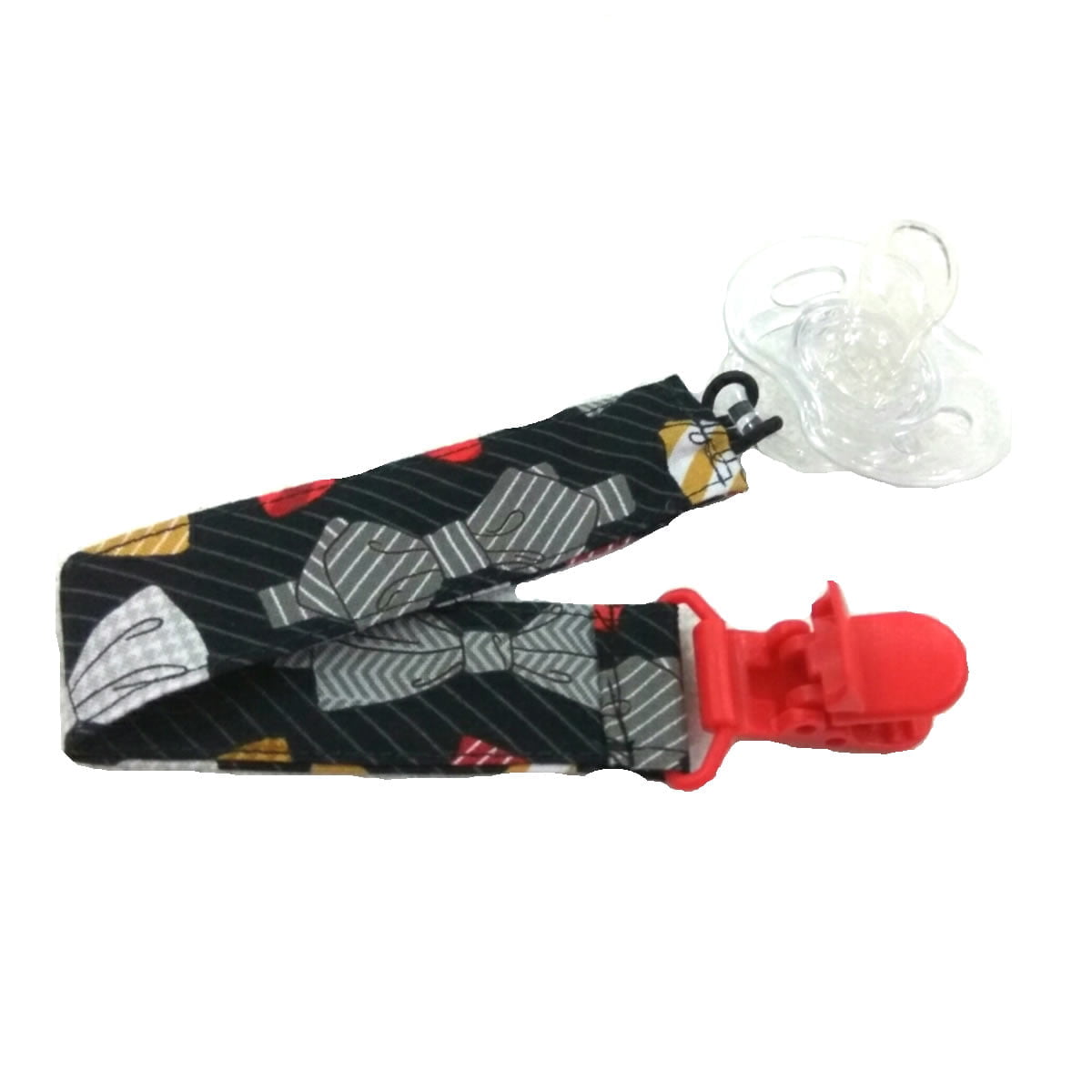 Pacifier/ Toy Clip – Ribbon – Cozy Baby