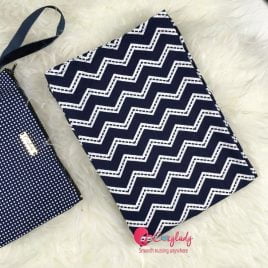 Nursing Cover – Black Chevron