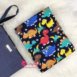 Nursing Cover – Black Dino