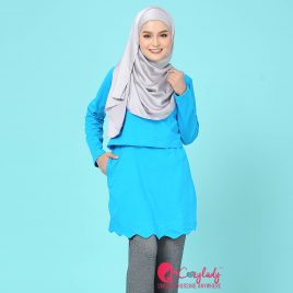 Scallop T – Sky Blue