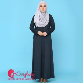 Ossitocina Jubah – Dark Green