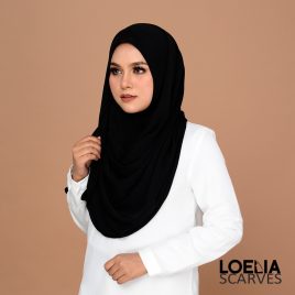 Basic Instant Shawl – Black