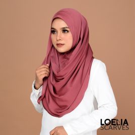 Basic Instant Shawl – Rosewood