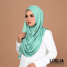 Basic Instant Shawl – Sapphire