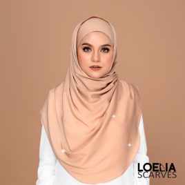 Swarozski Long Shawl – Latte