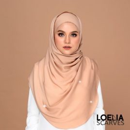 Swarozski Long Shawl – Latte