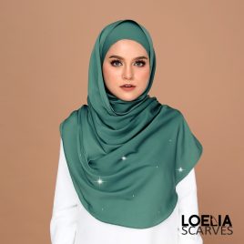 Swarozski Long Shawl – Ocean