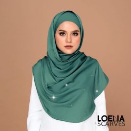Swarozski Long Shawl – Ocean