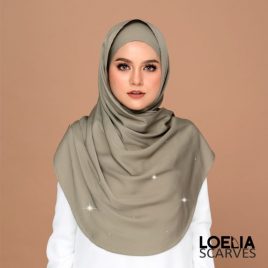 Swarozski Long Shawl – Sage