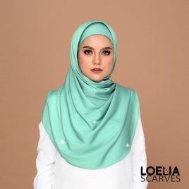 Swarozski Long Shawl – Sapphire