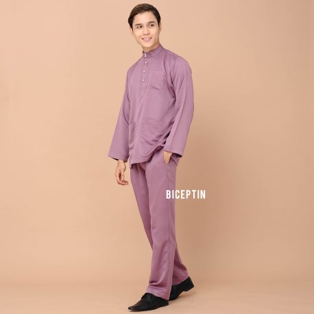 baju melayu lilac 2