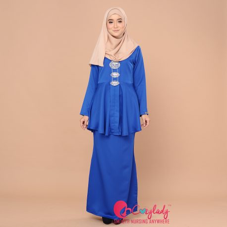 Baju kebaya shop royal blue