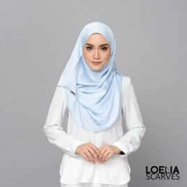 Aadya Satin Shawl – Blue