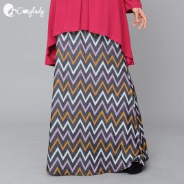 Fishtail Skirt – Chevron Pink