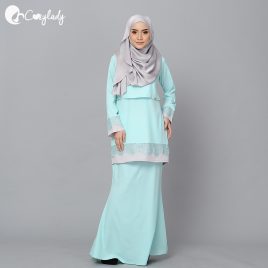 Lacey Kurung – Mint