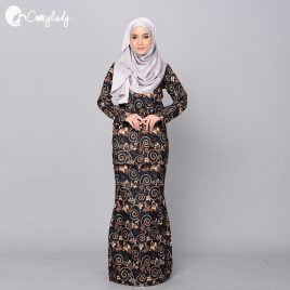 Ossitocassic Kurung – Pakis Green