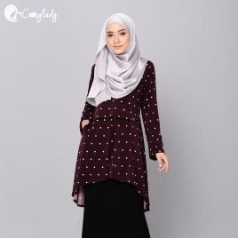 Fishtail Printed – Polka