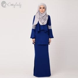 Galactagorgeous Kurung – Royal Blue