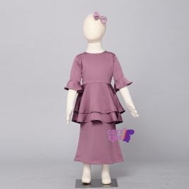 Kids Kurung – Lilac