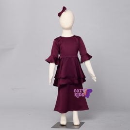 Kids Kurung – Mangosteen