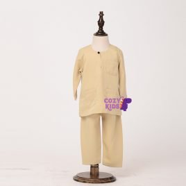 Kids Baju Melayu – Yellow