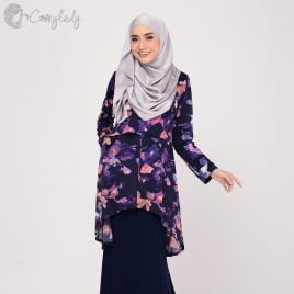 Fishtail Printed – Violet
