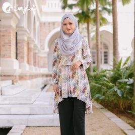 blouse menyusu printed