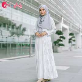 Ossitocina Jubah – Stripe White