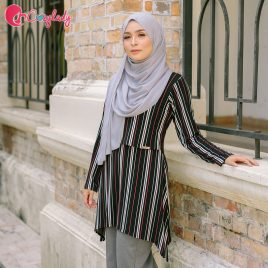 Estran Printed – Black Stripe