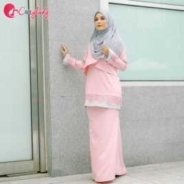 Lacey Kurung – Pink