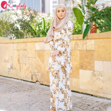 Estran Kurung – Mustard