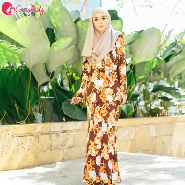 Galactagorgeous Kurung – Mustard