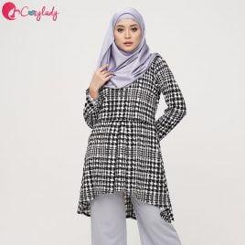 Fishtail Printed – Houndstooth