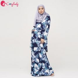 Estran Kurung – Blue Rose