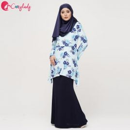 Estran Kurung – Royal Blue