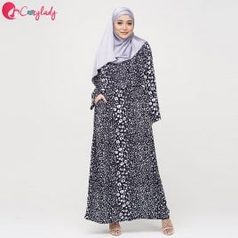 Kaftan – Navy Cheetah